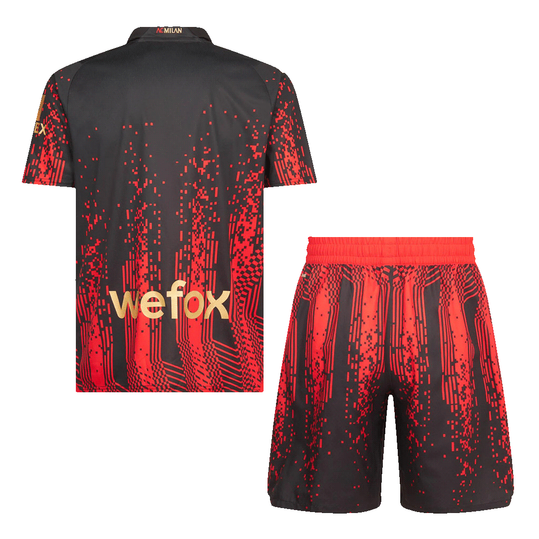 AC Milan Fourth Jersey Kit(Jersey+Shorts) Replica 2022/23