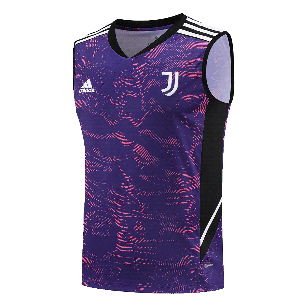 Juventus Sleeveless Training Kit (Top+Shorts) Purple 2022/23