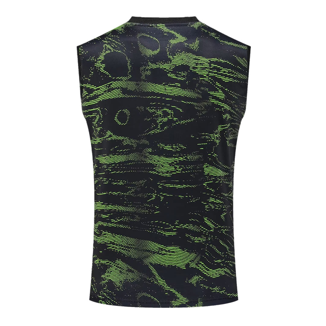 Manchester United Sleeveless Training Kit (Top+Shorts) Black 2022/23