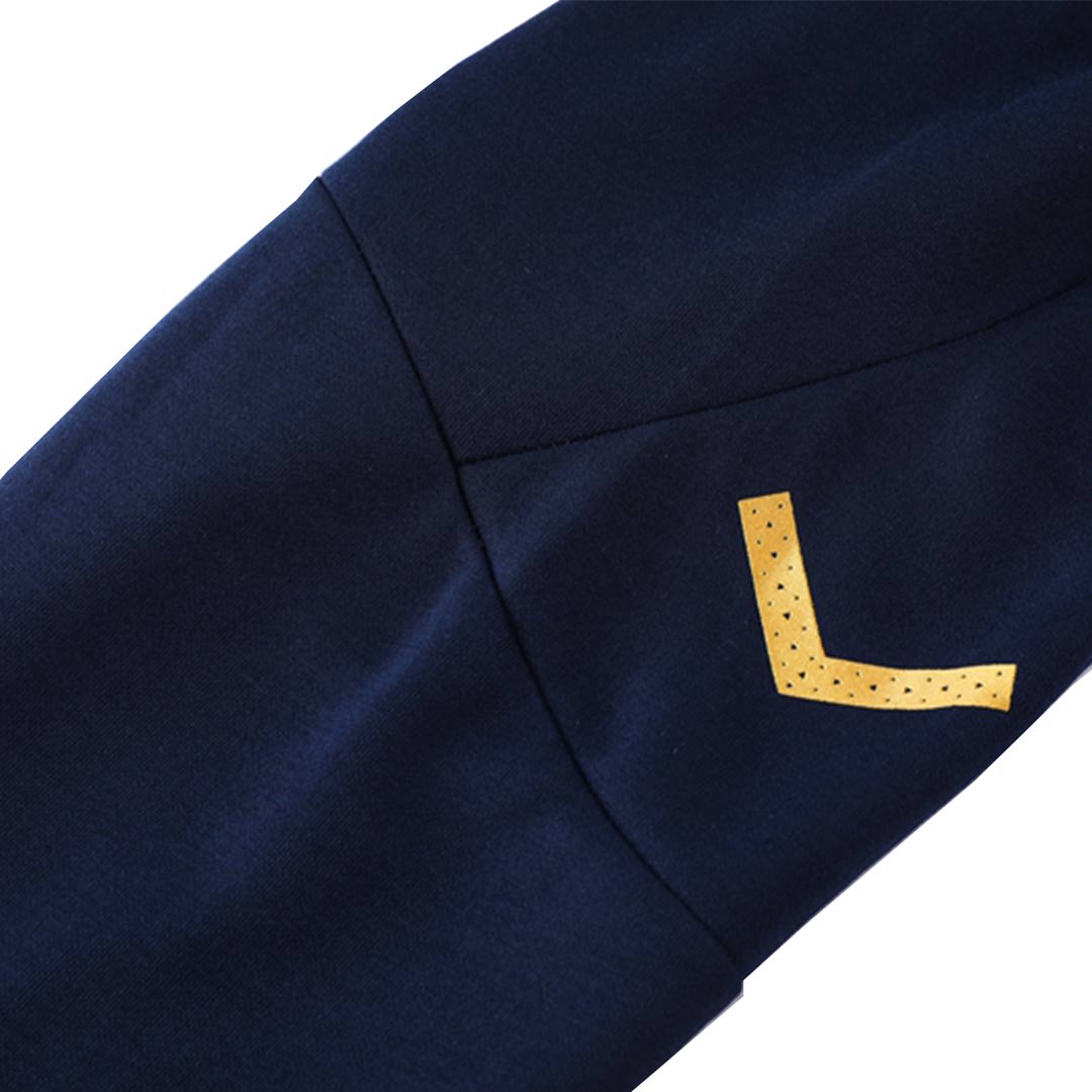 Italy Hoodie Sweatshirt Kit(Top+Pants) Navy 2022/23