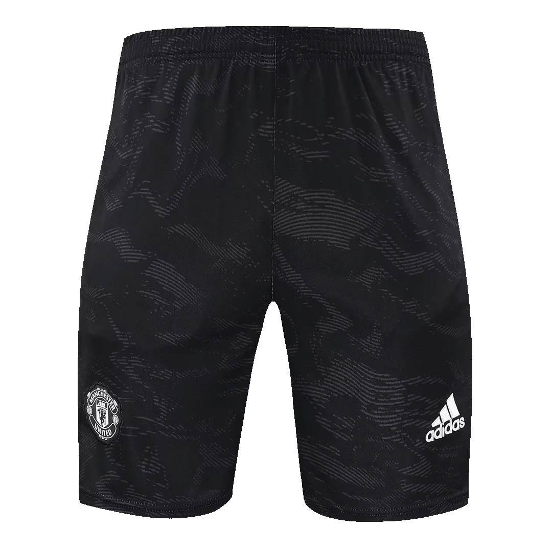 Manchester United Sleeveless Training Kit (Top+Shorts) Black 2022/23