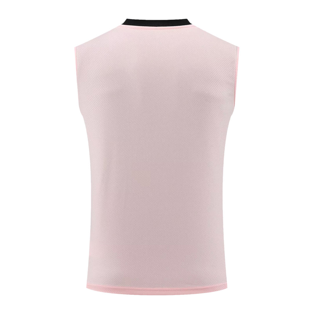 Manchester United Sleeveless Training Kit (Top+Shorts) Pink 2022/23