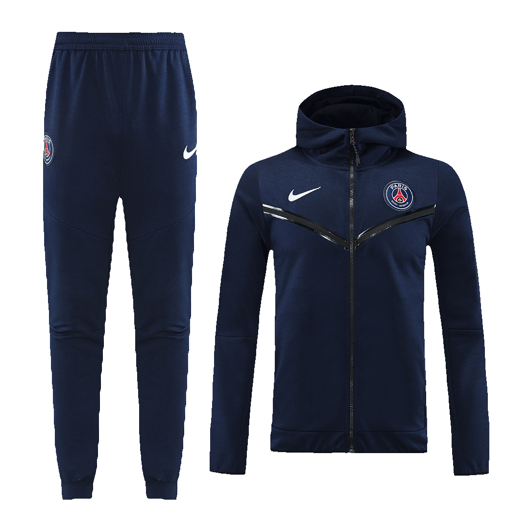 PSG Hoodie Sweatshirt Kit(Top+Pants) Navy 2022/23