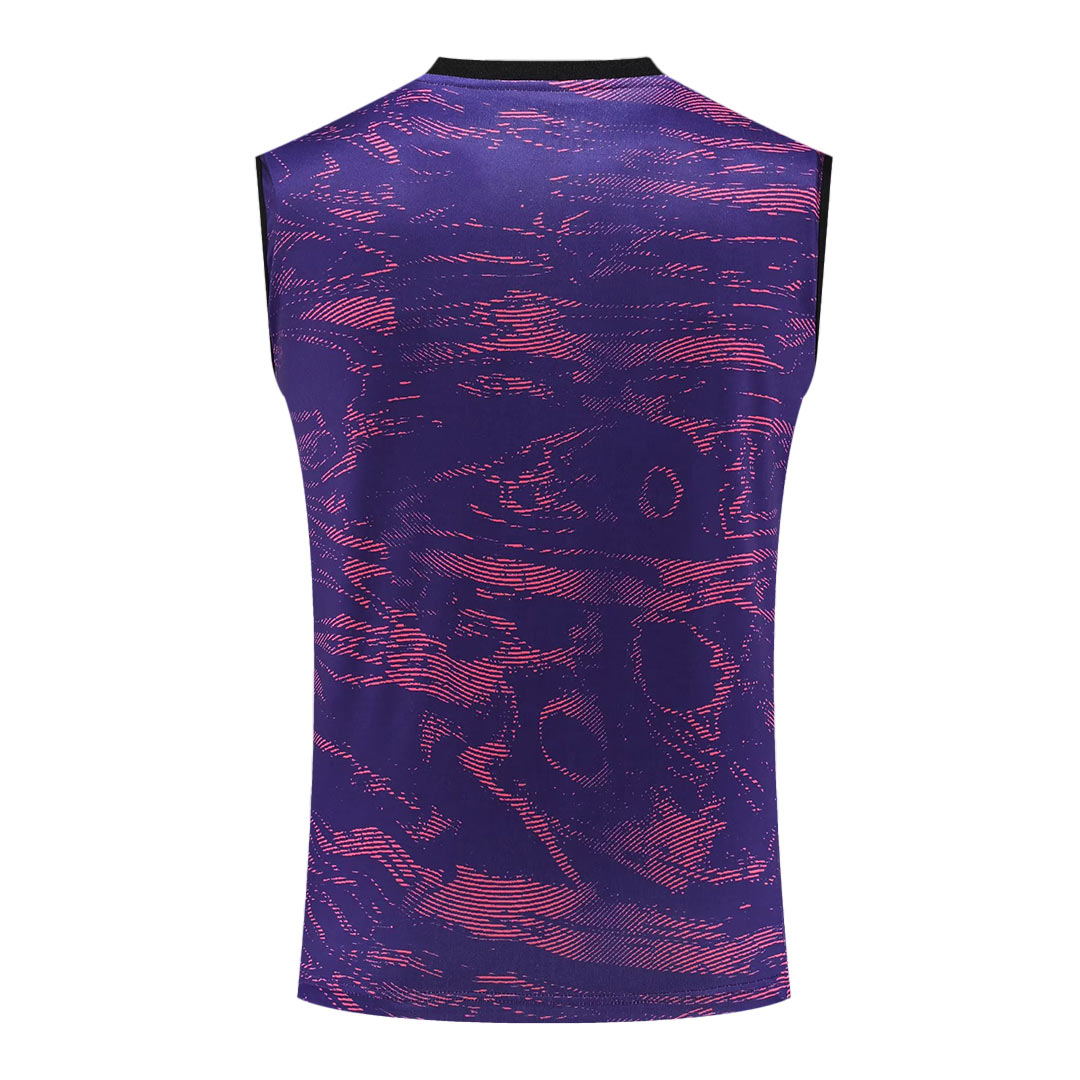 Juventus Sleeveless Training Kit (Top+Shorts) Purple 2022/23