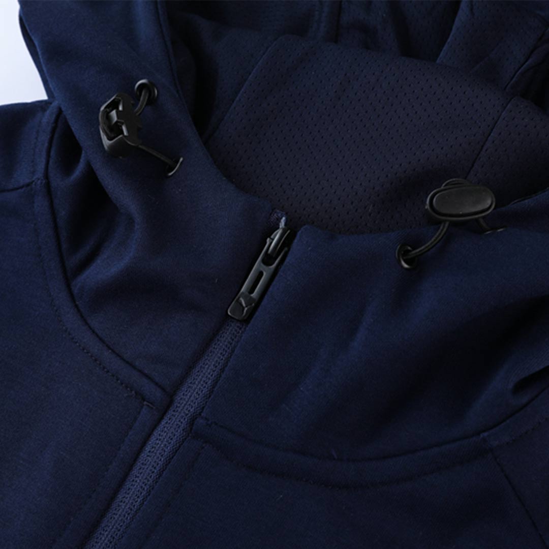 Italy Hoodie Sweatshirt Kit(Top+Pants) Navy 2022/23