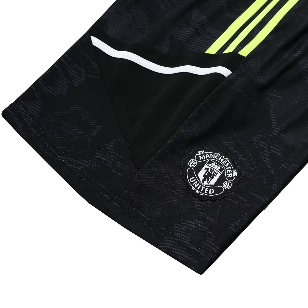 Manchester United Sleeveless Training Kit (Top+Shorts) Black 2022/23