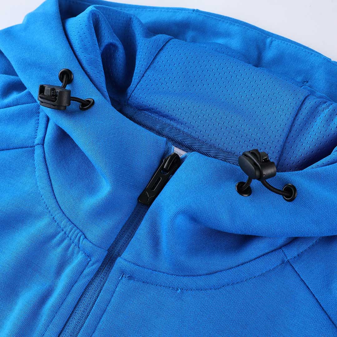 Italy Hoodie Sweatshirt Kit(Top+Pants) Blue 2022/23