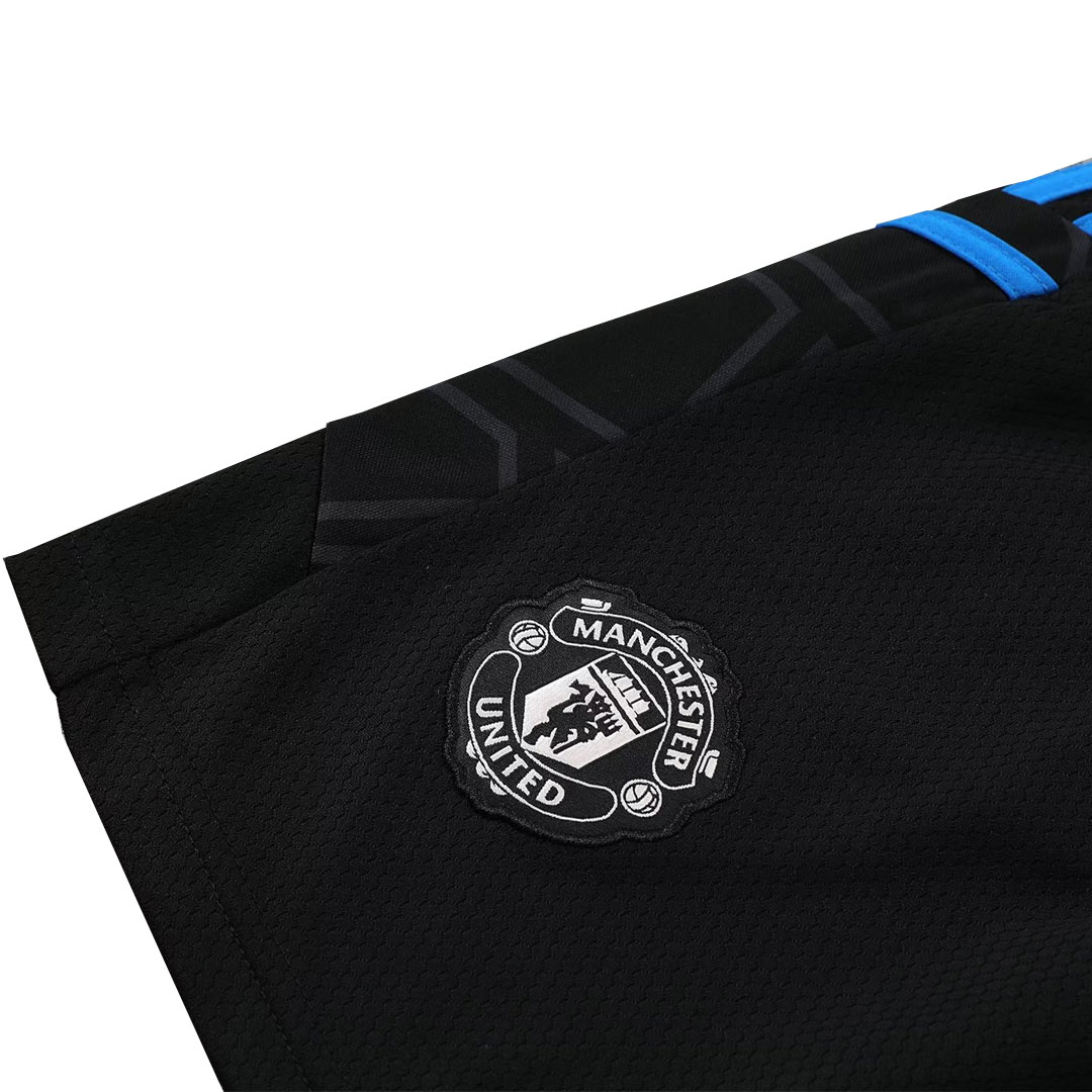 Manchester United Sleeveless Training Kit (Top+Shorts) Black 2022/23