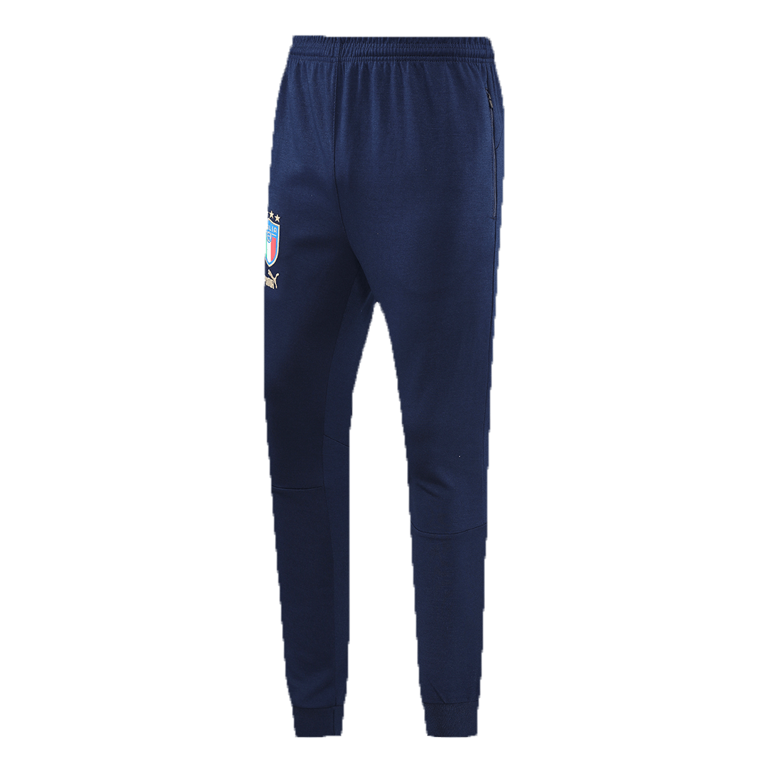 Italy Hoodie Sweatshirt Kit(Top+Pants) Navy 2022/23