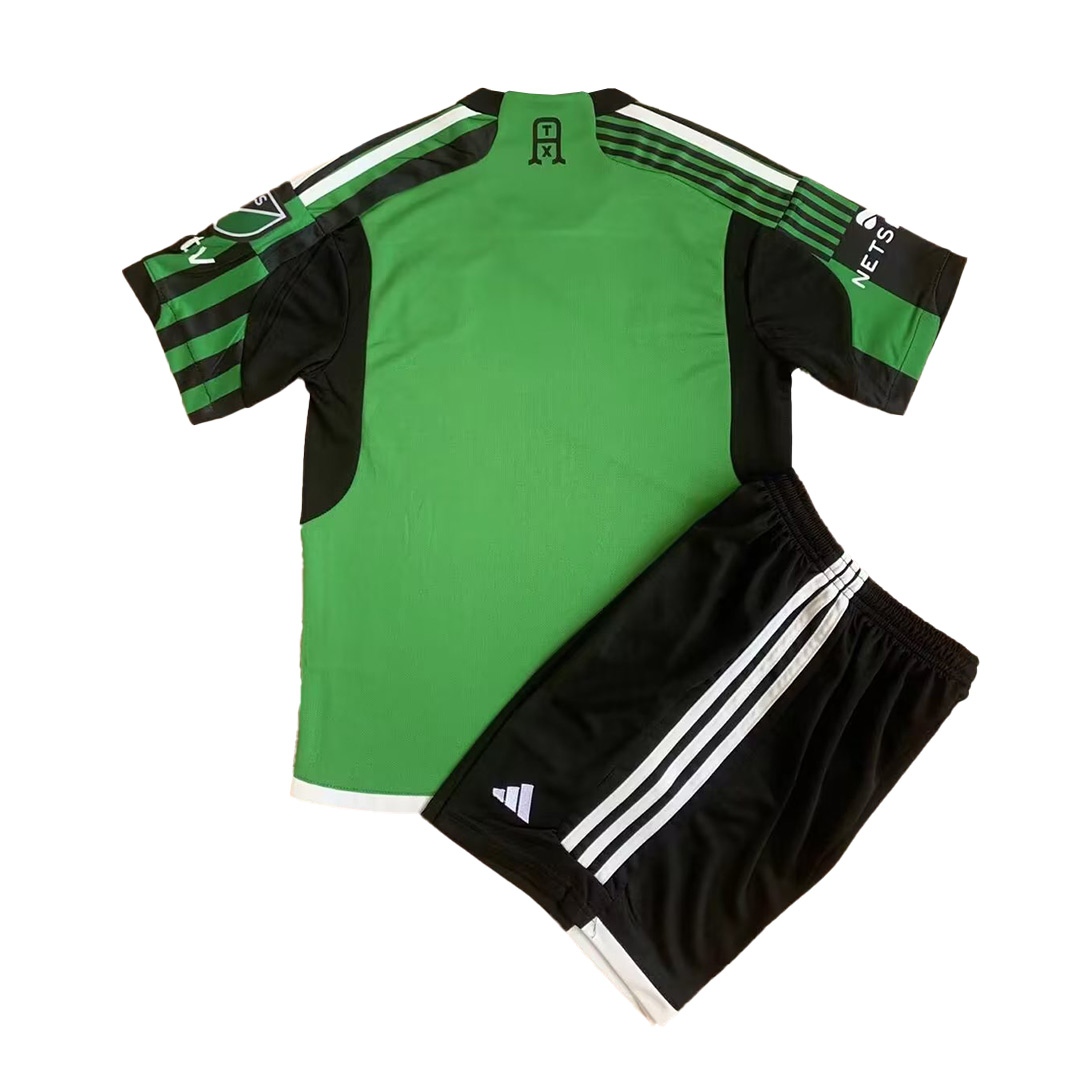 Kids Austin FC Home Jersey Kit Replica 2023