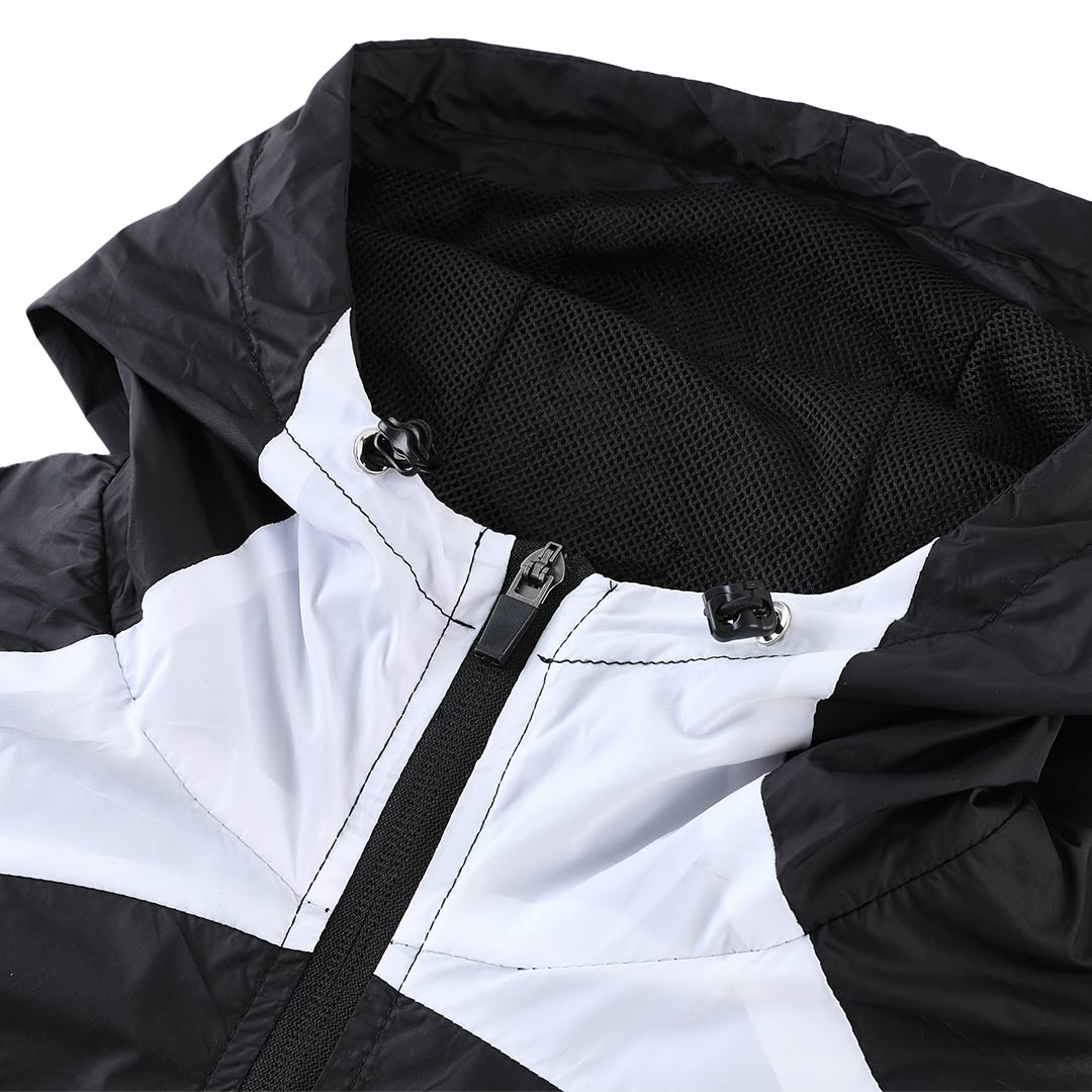 PSG Windbreaker Hoodie Jacket Black 2022/23