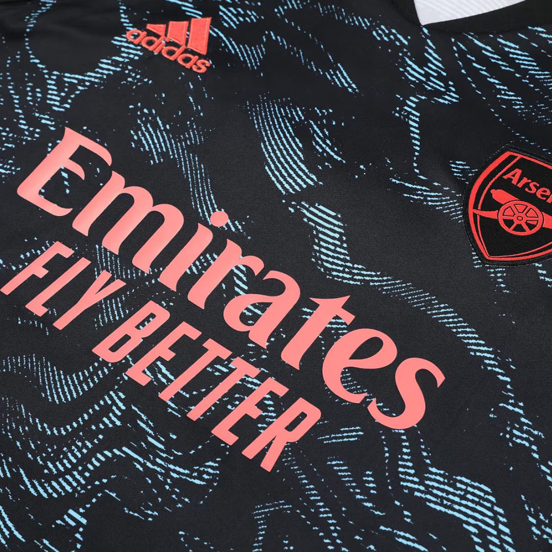 Arsenal Sleeveless Training Kit (Top+Shorts) Black 2022/23