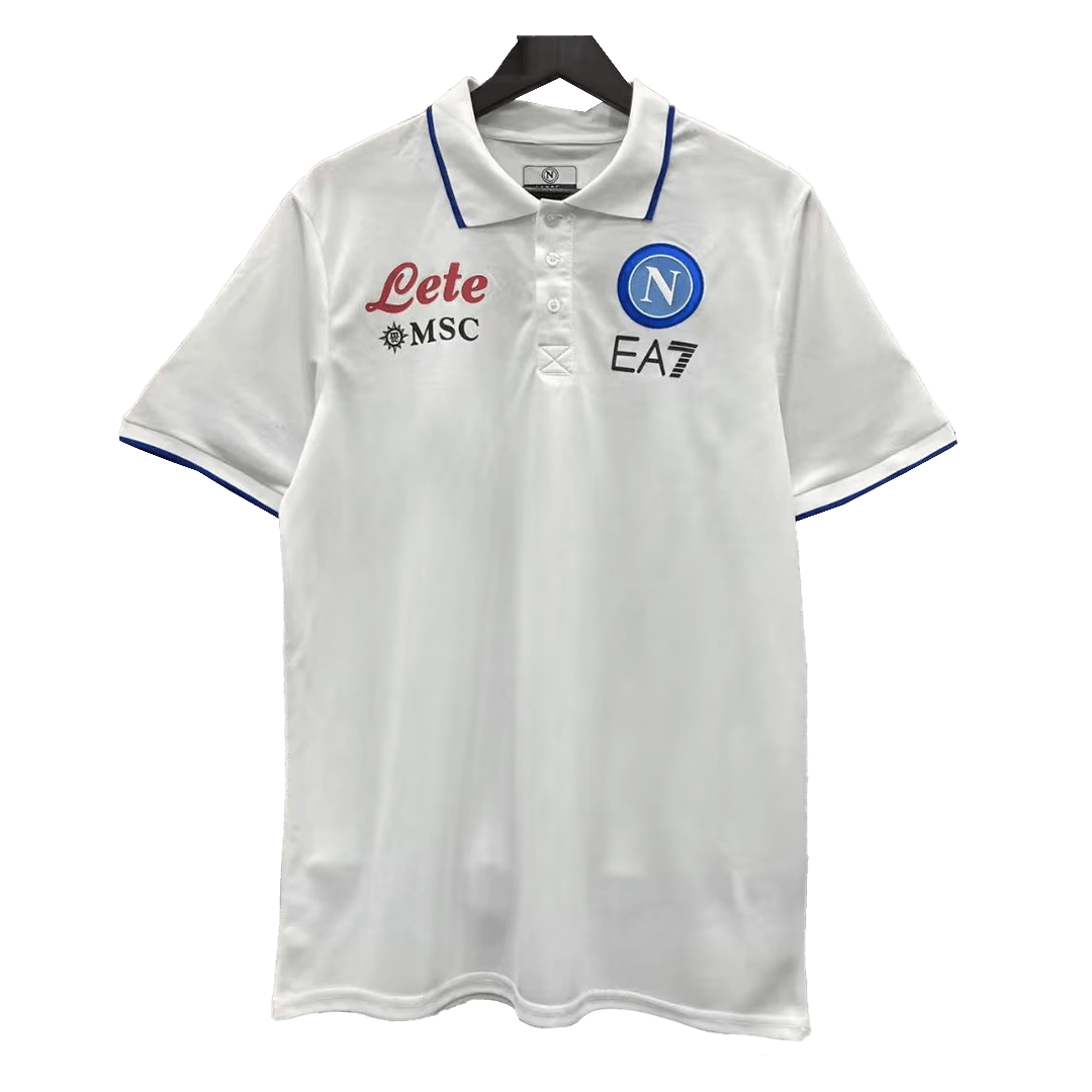 Napoli Core Polo Shirt White 2022/23