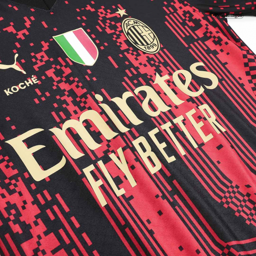 AC Milan Fourth Jersey Player Version 2022/23