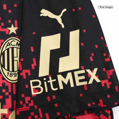 AC Milan Fourth Jersey Player Version 2022/23