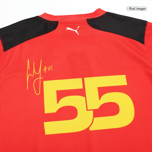 Scuderia Ferrari  F1 Racing Team Carlos Sainz #55 T-Shirt 2023