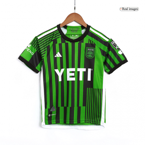 Kids Austin FC Home Jersey Kit Replica 2023