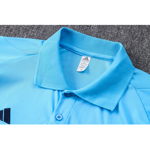 Argentina Three Stars Polo Shirt Blue 2023