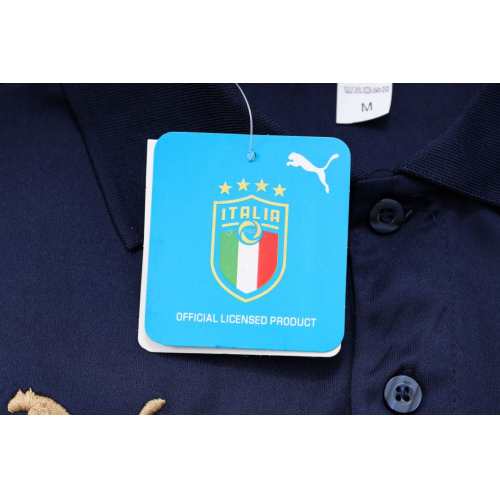 Italy Polo Shirt Navy 2023