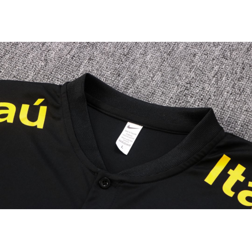 Brazil Polo Shirt Black 2022/23