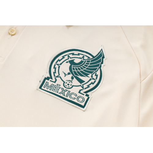 Mexico Polo Shirt White 2022/23