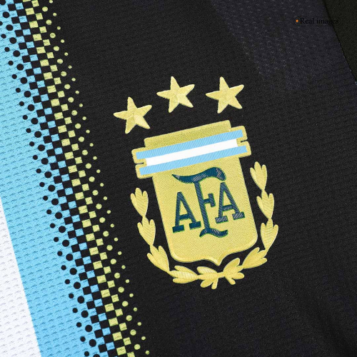 Messi #10 Argentina Golden Bisht Kit Player Version 2022
