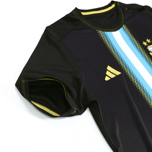 Messi #10 Argentina Golden Bisht Kit Player Version 2022