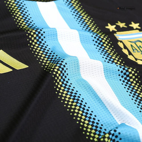 Messi #10 Argentina Golden Bisht Kit Player Version 2022