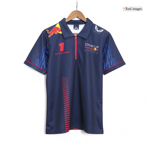 Oracle Red Bull F1 Racing Team Max Verstappen Polo Black 2023