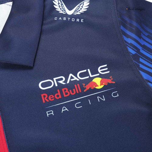 Oracle Red Bull F1 Racing Team Max Verstappen Polo Black 2023