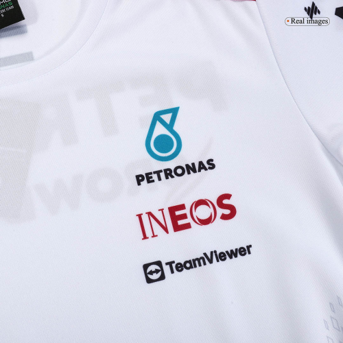 Mercedes AMG Petronas F1 Racing Team T-Shirt - White 2023