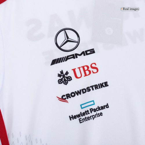 Mercedes AMG Petronas F1 Racing Team T-Shirt - White 2023