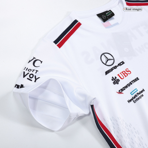 Mercedes AMG Petronas F1 Racing Team T-Shirt - White 2023