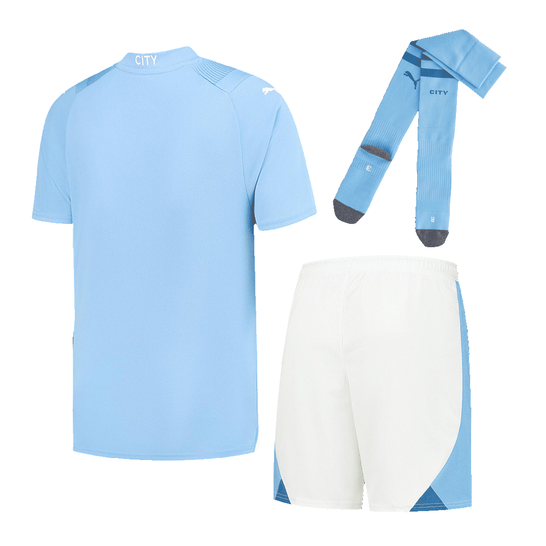 [Super Replica] Manchester City Whole Kit(Jersey+Shorts+Socks) Home 2023/24