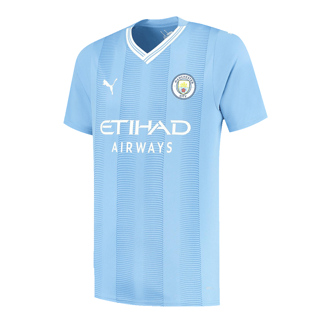 [Super Replica] Manchester City Whole Kit(Jersey+Shorts+Socks) Home 2023/24