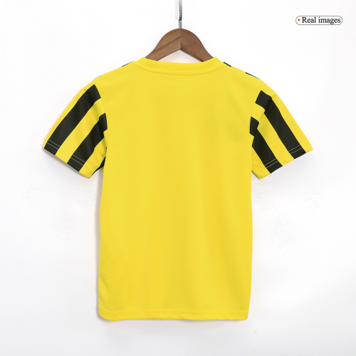 Kids Al Ittihad Saudi Home Kit Jersey+Shorts 2022/23