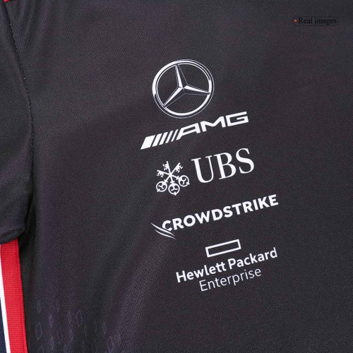 Mercedes AMG Petronas F1 Racing Team T-Shirt - Black 2023