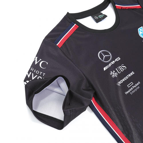 Mercedes AMG Petronas F1 Racing Team T-Shirt - Black 2023