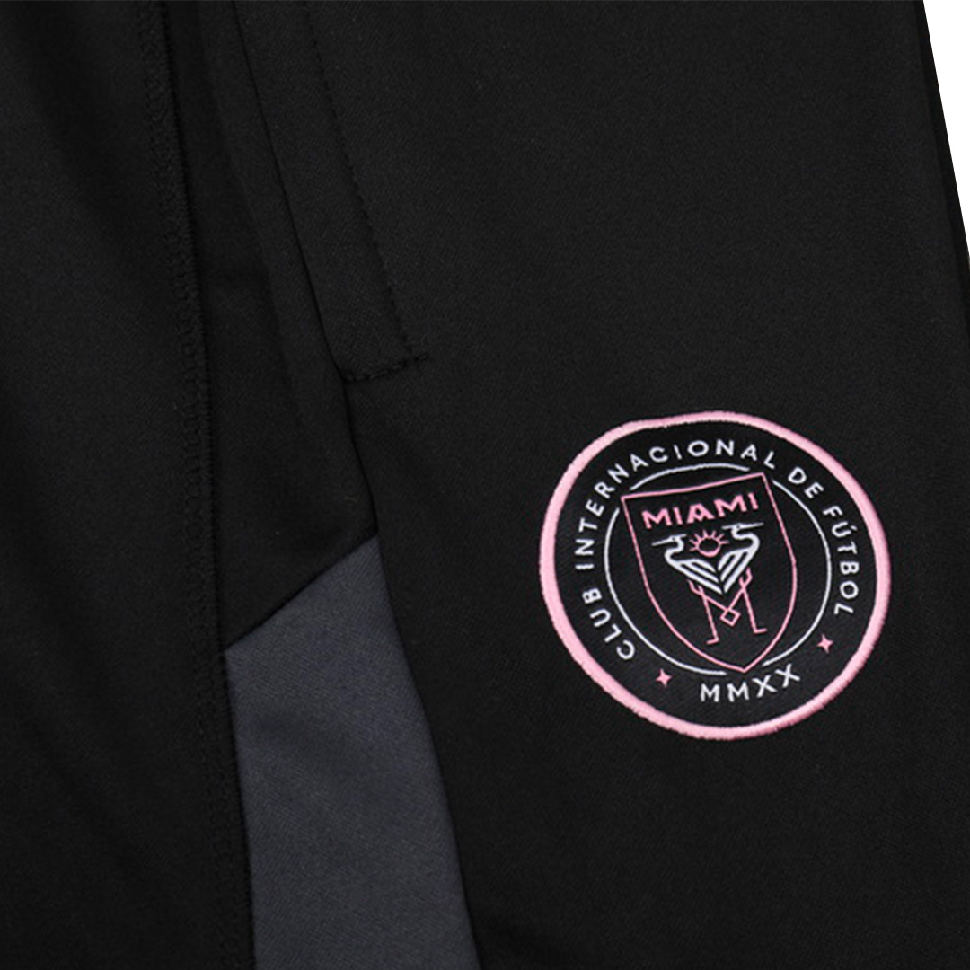 Kids Inter Miami CF Zipper Sweatshirt Kit(Top+Pants) Gray 2023/24