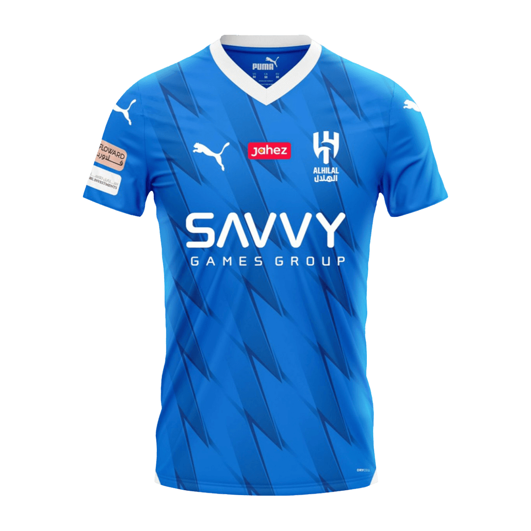 Al Hilal Home Kit(Jersey+Shorts) 2023/24