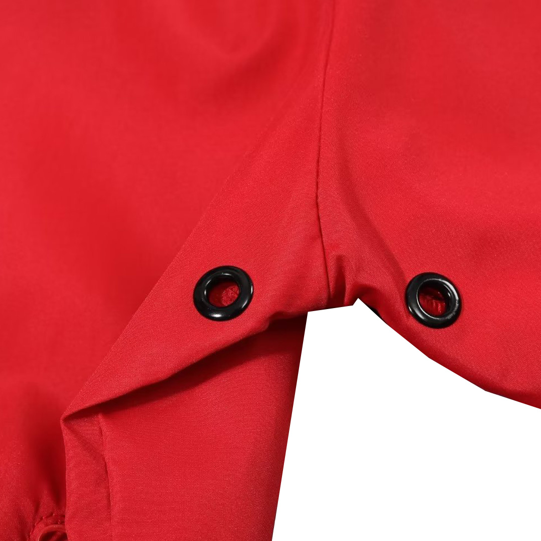 AC Milan Windbreaker Hoodie Jacket Red 2023/24