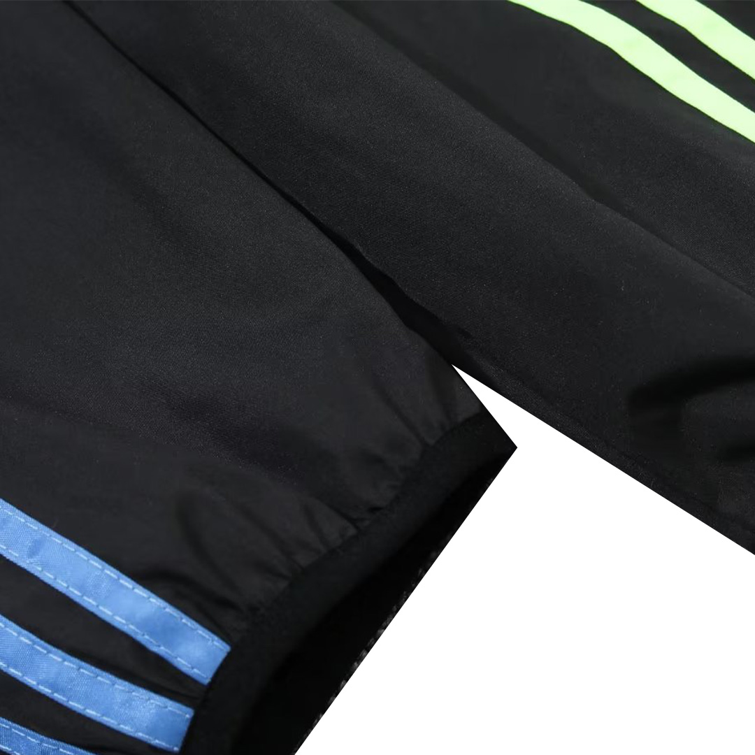Arsenal Windbreaker Hoodie Jacket Black 2023/24