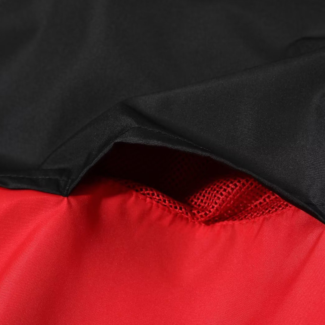 AC Milan Windbreaker Hoodie Jacket Red 2023/24
