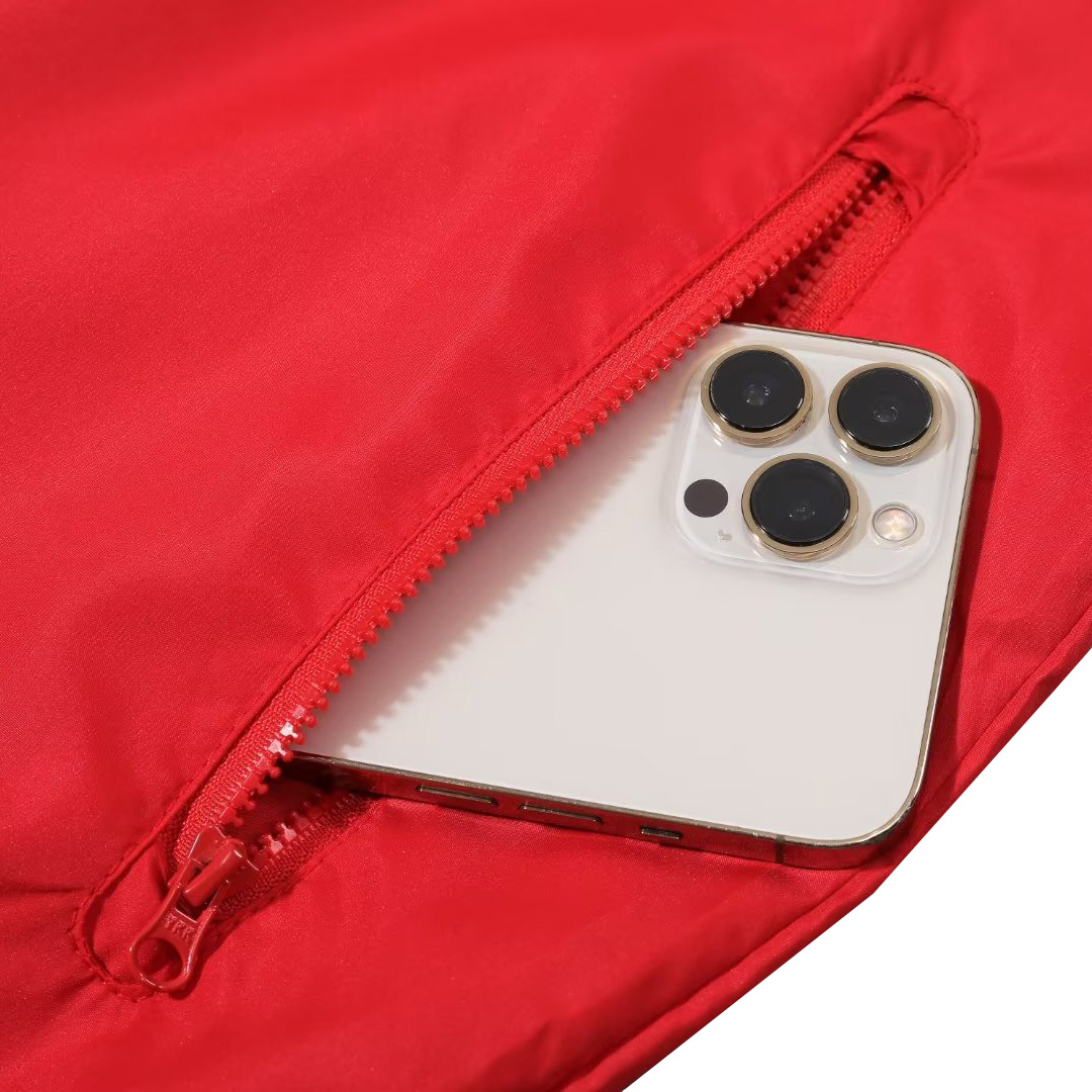 AC Milan Windbreaker Hoodie Jacket Red 2023/24