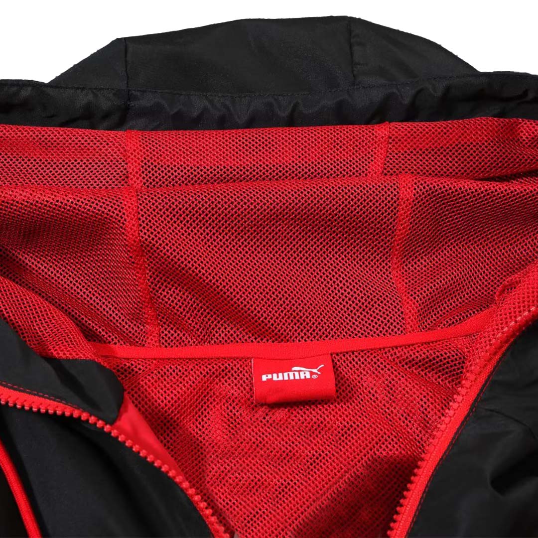 AC Milan Windbreaker Hoodie Jacket Red 2023/24