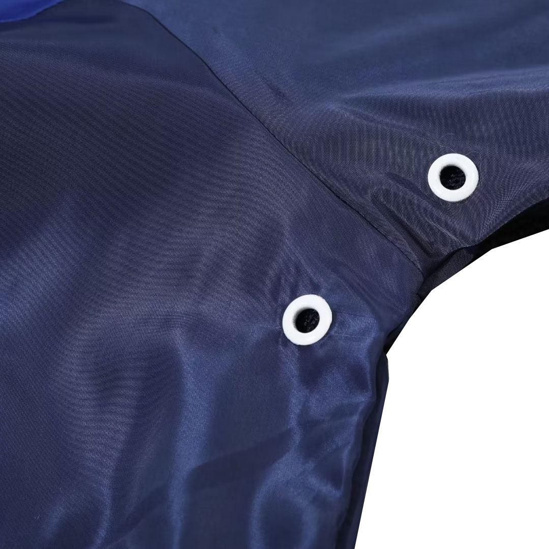 Barcelona Windbreaker Hoodie Jacket Blue 2023/24