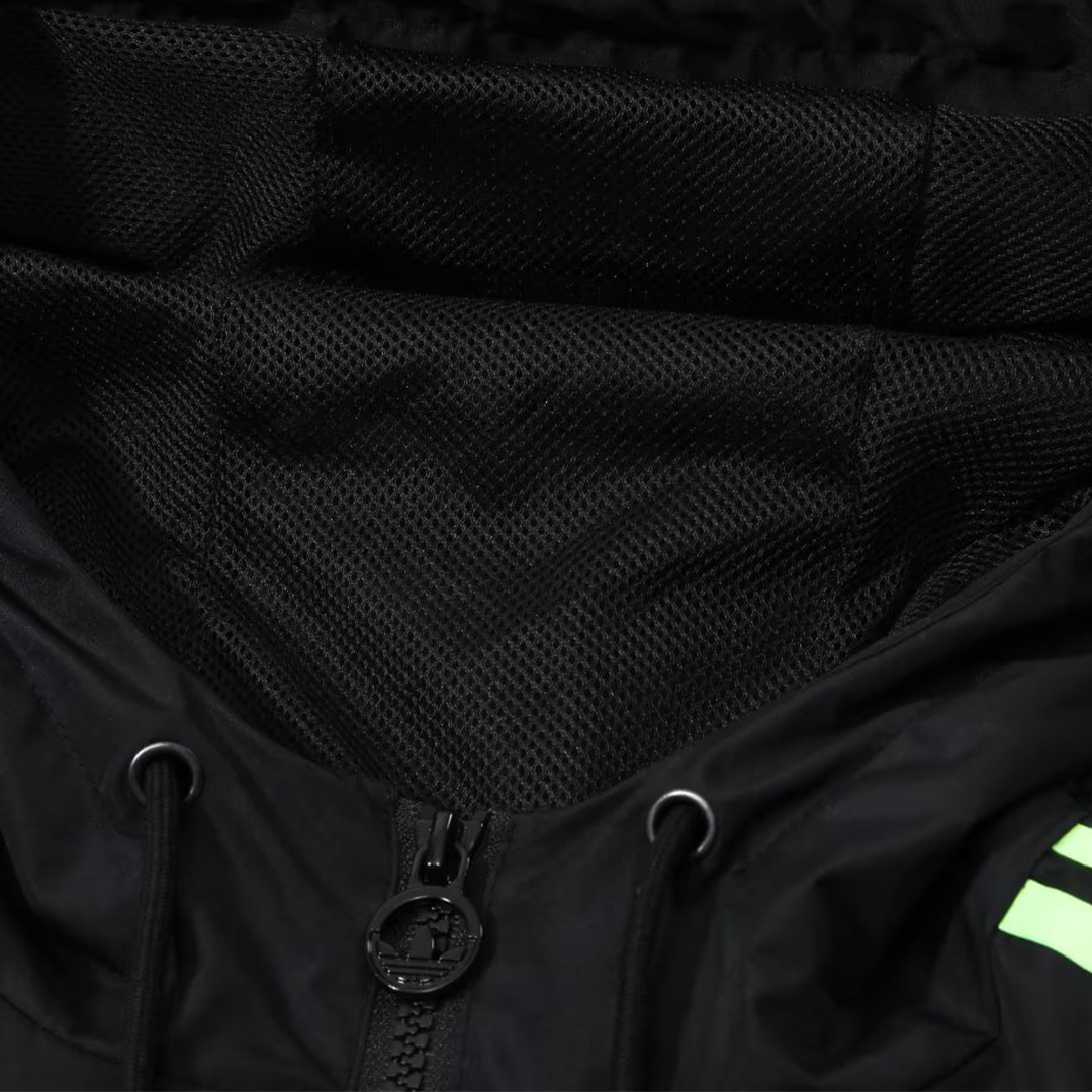 Arsenal Windbreaker Hoodie Jacket Black 2023/24