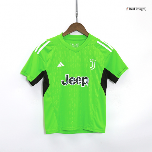 Kids Juventus Goalkeeper Kit Jersey+Short 2023/24