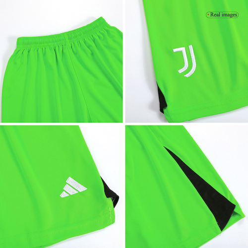 Kids Juventus Goalkeeper Kit Jersey+Short 2023/24