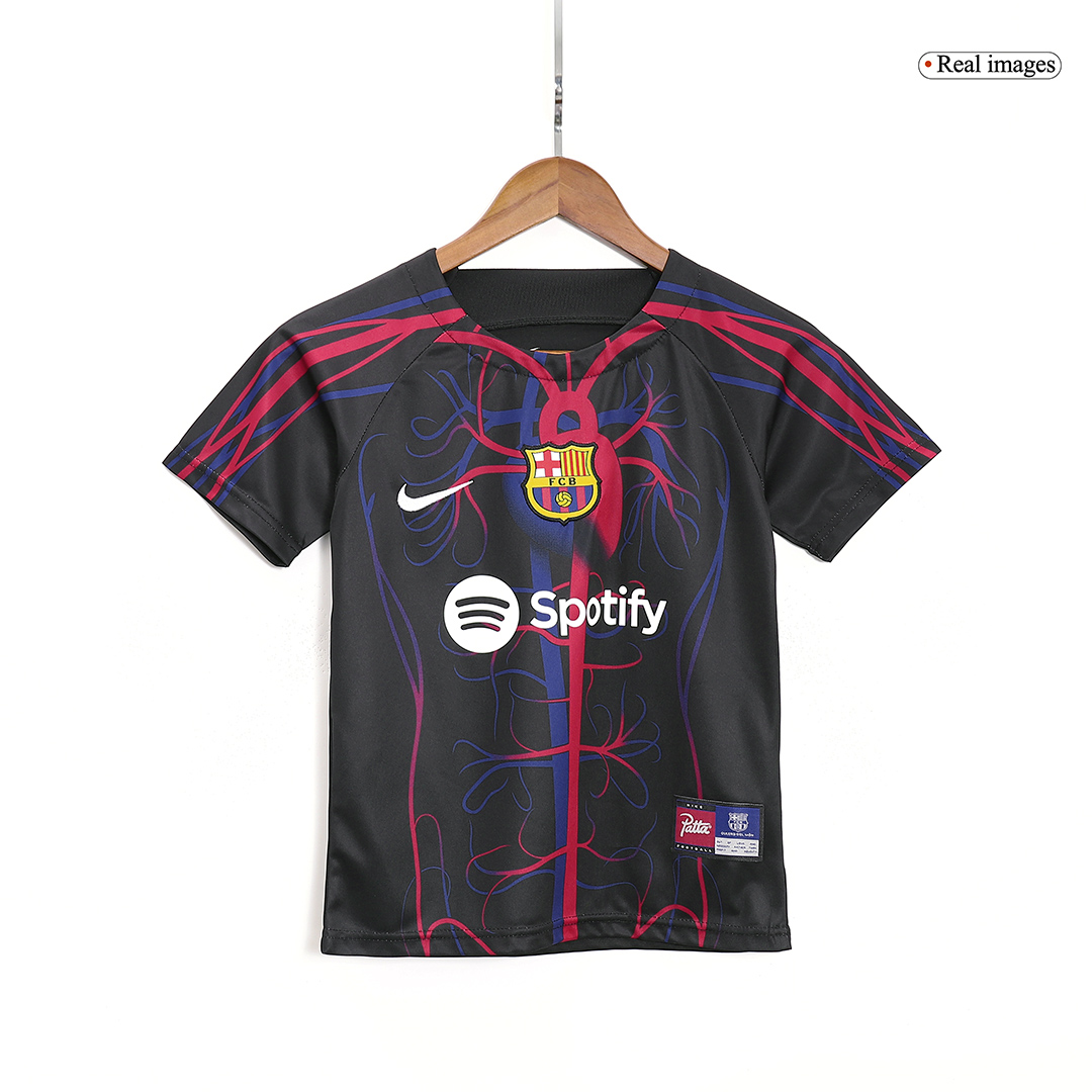 Kids Barcelona x Patta Kit(Jersey+Shorts) 2023/24